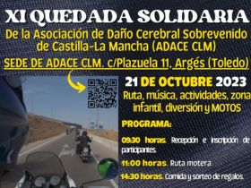 Ya puedes apuntarte para participar en la XI Quedada Motera Solidaria de ADACE CLM
