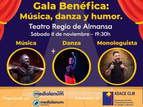 Música, danza y humor en una gala a beneficio de ADACE CLM en Almansa