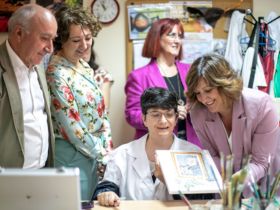 Trasladamos la realidad de las personas con daño cerebral a la consejera de Economía de Castilla-La Mancha