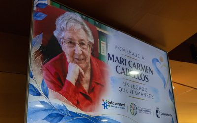 Daño Cerebral Castilla-La Mancha rinde un emotivo homenaje a Mari Carmen Cabellos, su fundadora.